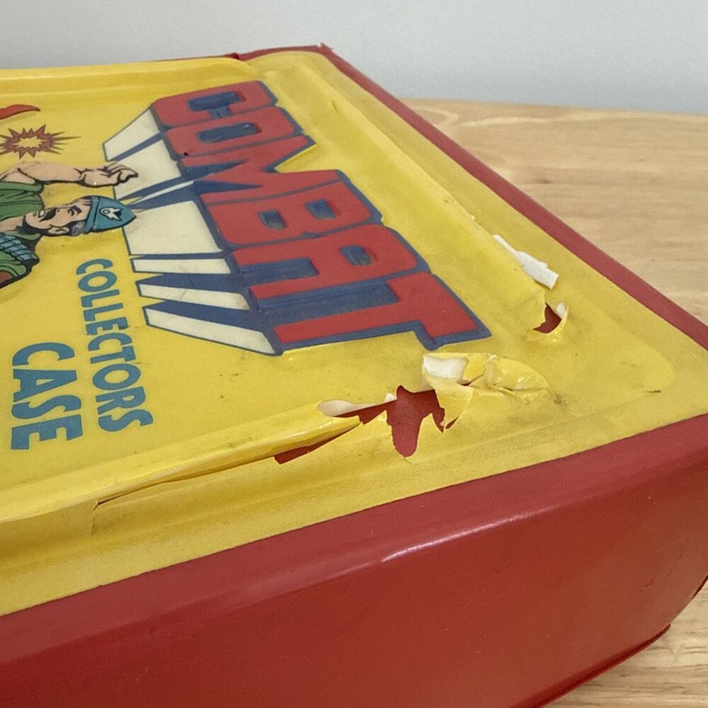 Vintage Tara Toys GI Joe Combat Collectors Case for Figures Read - Picture 13 of 14